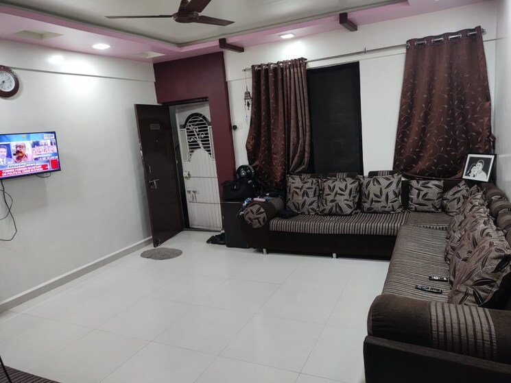 Living Room, ganesh-park-pimple-saudagar 2 Bedroom 1050 Sq.Ft. Apartment In Pimple Saudagar Pune 7436661