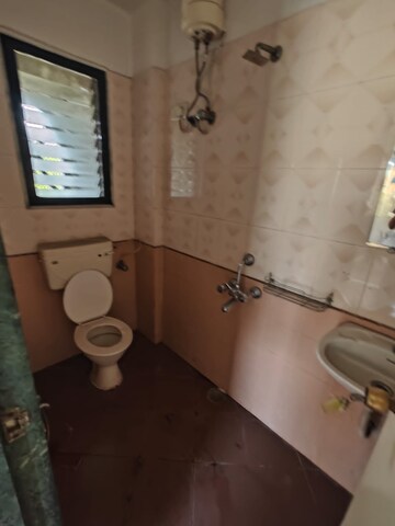 Bathroom in 3 BHK Apartment at Neelsidhi Paradise, Nerul – for Sale