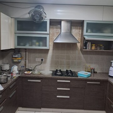Kitchen in 4 BHK Builder Floor at Africa Avenue – for Sale