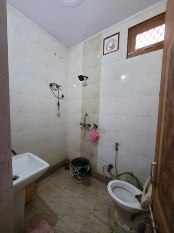 Bathroom in 2 BHK Builder Floor at Dilshad Garden – for Sale