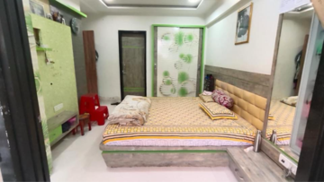 Bedroom in 2 BHK Apartment at Vasant Valley Kalyan West, Gandhar Nagar – for Sale