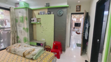 Living Room in 2 BHK Apartment at Vasant Valley Kalyan West, Gandhar Nagar – for Sale