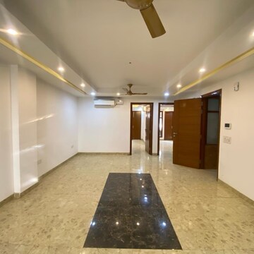 Living Room in 3 BHK Builder Floor at Chattarpur – for Sale