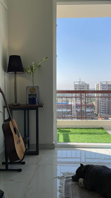Balcony in 2 BHK Apartment at Altura Apartments, Nagla Road – for Sale