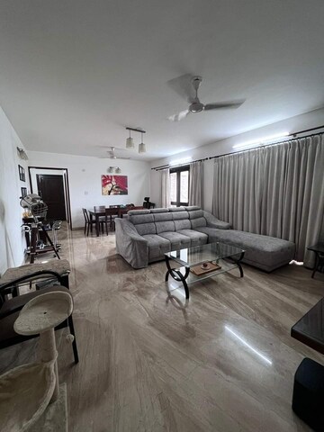 Living Room in 5 BHK Apartment at Marvel Diva 2, Magarpatta City – for Sale