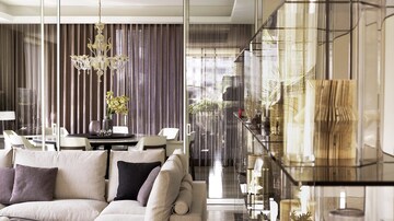 Building Lobby in 3 BHK Apartment at M3M Trump Tower, Sector 65 – for Sale