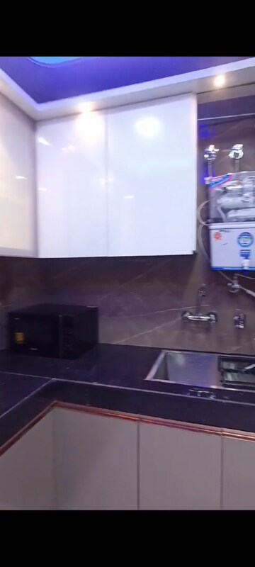 Kitchen in 4 BHK Builder Floor at Khanpur – for Sale