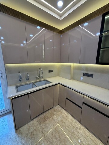 Kitchen in 3 BHK Builder Floor at Rajouri Garden – for Sale