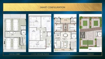 Floor Plan in 2.5 BHK Apartment at Smart World Gems, Sector 89 – for Sale
