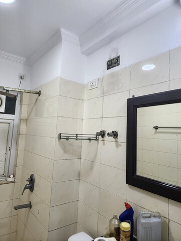 Bathroom in 3 BHK Builder Floor at BPTP Parkland, Sector 75 – for Sale