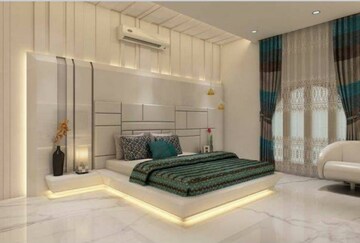 Bedroom in 3 BHK Builder Floor at Shalimar Bagh – for Sale
