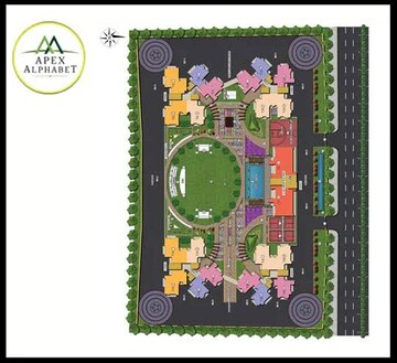 Master Plan in 4 BHK Apartment at Apex Alphabet, Tech Zone 4 Greater Noida – for Sale