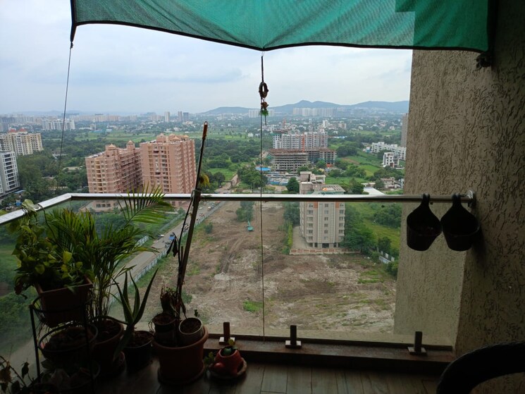 Balcony, sai-miracle 2 Bedroom 899 Sq.Ft. Apartment In Rahatani Pune 7439852