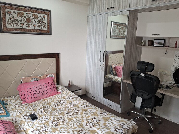 Bedroom, gera-song-of-joy 2 Bedroom 1230 Sq.Ft. Apartment In Kharadi Pune 7440015