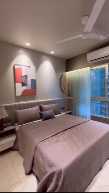 Living Room in 2 BHK Apartment at Gurukrupa Marina Enclave, Malad West – for Sale