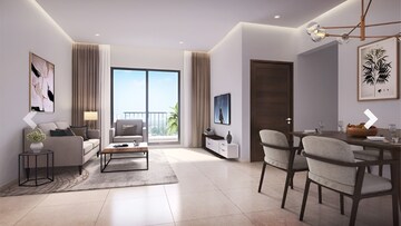 Living Room in 3 BHK Apartment at Kasturi Regius, Sector 13 – for Sale
