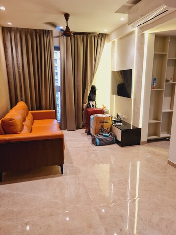 Living Room in 1 BHK Apartment at Hiranandani Regent Hill, Powai – for Sale