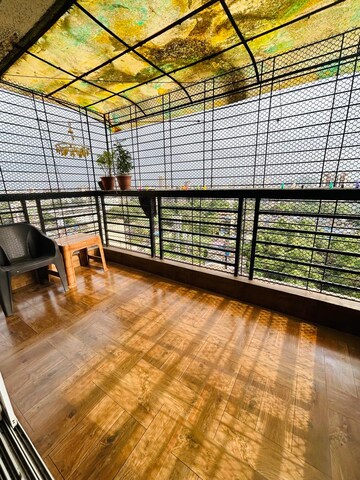 Balcony in 2.5 BHK Apartment at Kohinoor Majestic, Kalyan West – for Sale