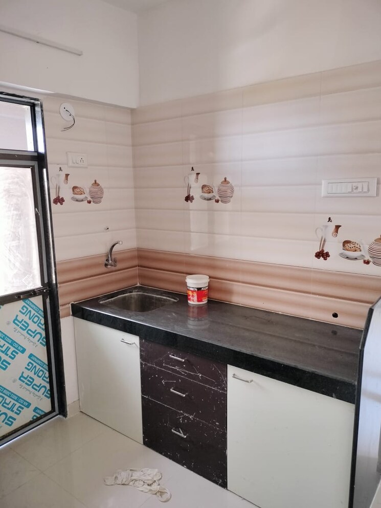 Kitchen, green-view-apartment-vasai-east 1 Bedroom 450 Sq.Ft. Apartment In Vasai East Palghar 7441379