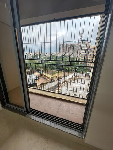 Balcony in 1 BHK Apartment at Shri Krishna Trident A, Katrap – for Sale