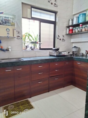 Kitchen in 1 BHK Apartment at Hari Om Apartment Virar, Virar East – for Sale