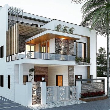 3 BHK Villa – Exterior View View at Pathiripala - for Sale