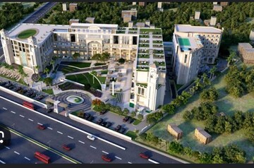  Office Space – Exterior View View at HLP Social Square, Patiala Road - for Sale