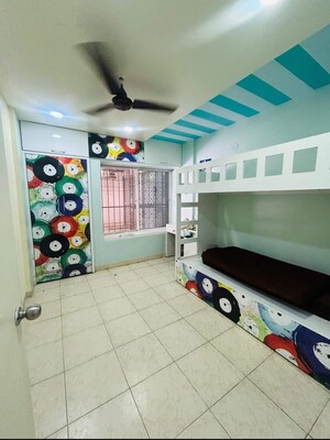 Master Bedroom in 2 BHK Apartment at Goel Ganga Hill Mist Garden, Kondhwa – for Sale