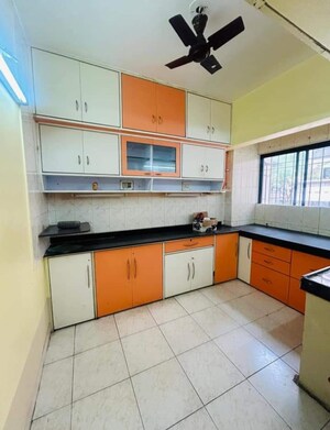 Kitchen in 2 BHK Apartment at Goel Ganga Hill Mist Garden, Kondhwa – for Sale