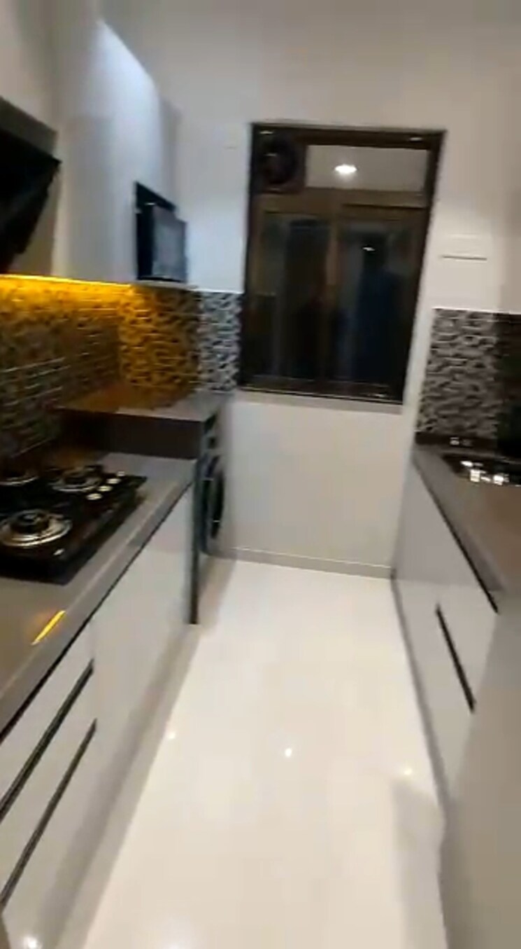 Kitchen, saideep-chavan-advaitam 3 Bedroom 1611 Sq.Ft. Apartment In Chikan Ghar Thane 7444114