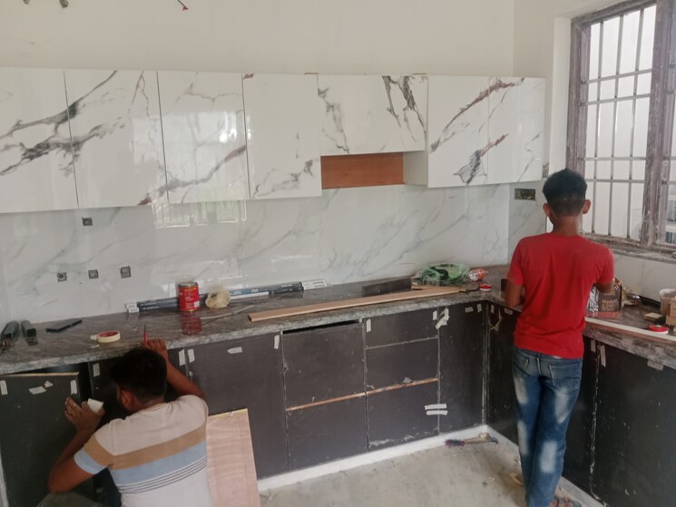 Kitchen, meerut cantt 3.5 Bedroom 130 Sq.Yd. Independent House In Meerut Cantt Meerut 7444215