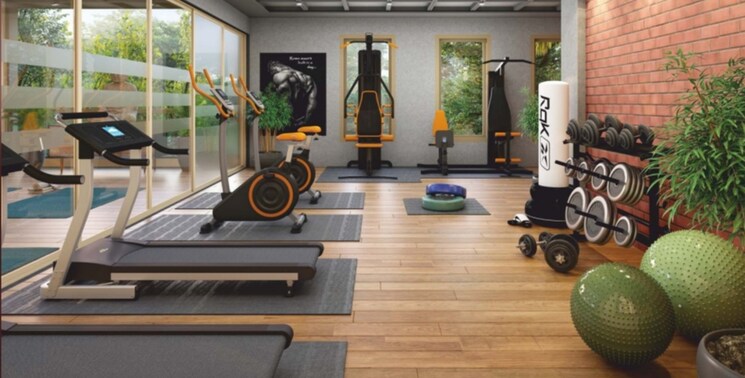 Gym, nexus-kinaara 2 Bedroom 612 Sq.Ft. Apartment In Chikhali Pune 7444415