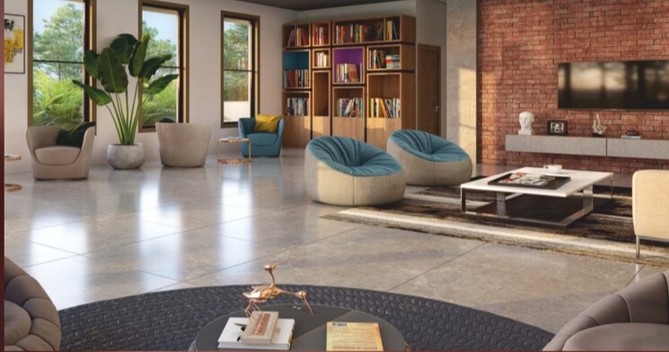 Living Room, nexus-kinaara 2 Bedroom 612 Sq.Ft. Apartment In Chikhali Pune 7444415