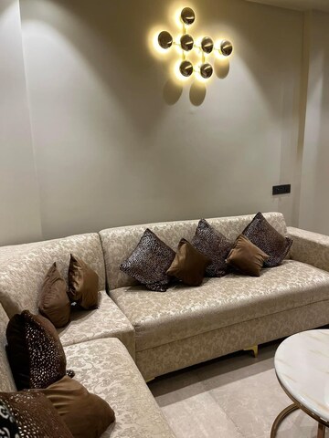Living Room in 3 BHK Builder Floor at Chattarpur – for Sale