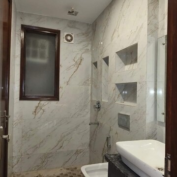 Bathroom in 3 BHK Builder Floor at Chattarpur – for Sale