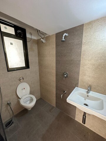 Bathroom in 2 BHK Apartment at Chandak Nishchay Wing F, Dahisar East – for Sale
