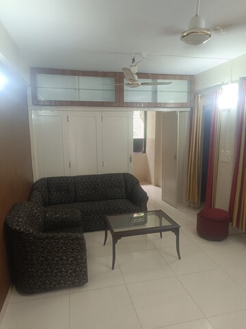 Living Room in 1 BHK Apartment at Nilgiri Gardens, Nerul – for Rent