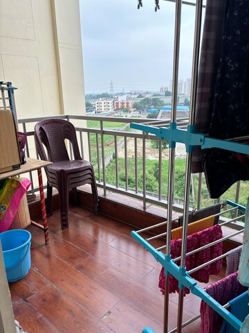 Staircase in 2 BHK Apartment at Omega Windsor Greens, Faizabad Road – for Sale
