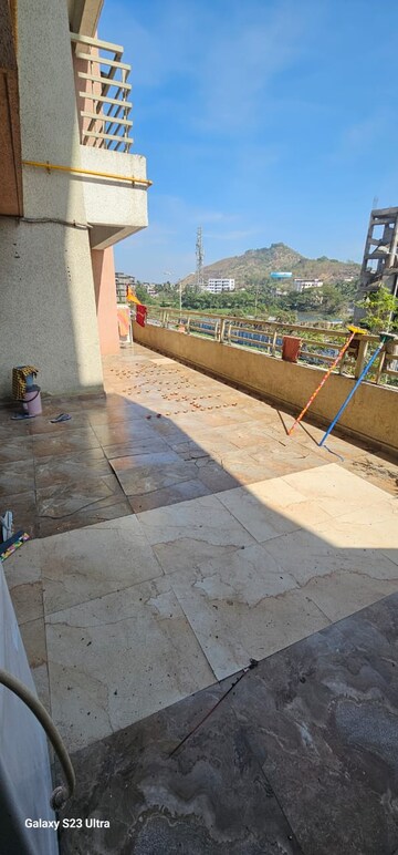 Balcony in 2 BHK Apartment at Poonam Park View, Virar West – for Sale