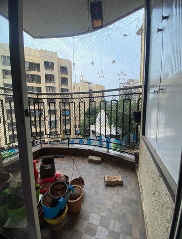 Balcony in 2 BHK Apartment at STG Marigold Siddheshwar Garden, Dhokali – for Sale