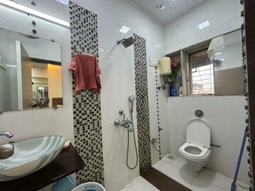 Bathroom in 3 BHK Apartment at Royal Classic Co Op Society, Andheri West – for Sale