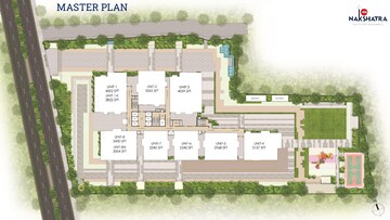 Master Plan in 3 BHK Apartment at Serene NSL Nakshatra, Kukatpally – for Sale