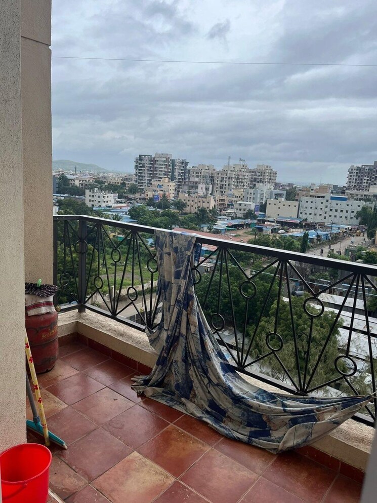 Balcony, nyati-elan 2 Bedroom 580 Sq.Ft. Apartment In Wagholi Pune 7445917