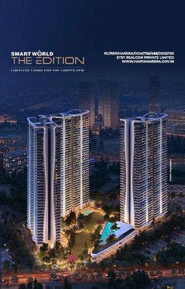 3 BHK Apartment – Exterior View View at Smart World The Edition, Sector 66 - for Sale