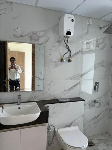 Bathroom in 3 BHK Apartment at M3M Marina, Sector 68 – for Sale