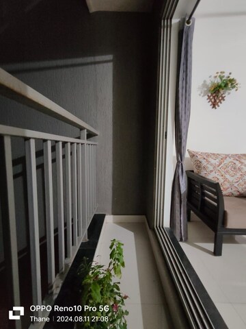 Balcony in 2 BHK Apartment at Ashar Metro Towers, Vartak Nagar – for Sale