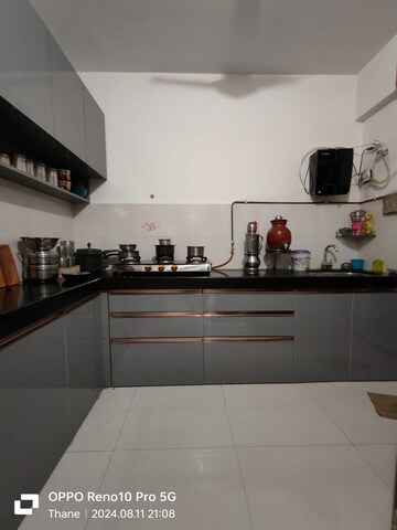 Kitchen in 2 BHK Apartment at Ashar Metro Towers, Vartak Nagar – for Sale