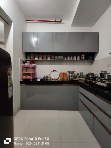 Kitchen in 2 BHK Apartment at Ashar Metro Towers, Vartak Nagar – for Sale