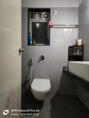 Bathroom in 2 BHK Apartment at Ashar Metro Towers, Vartak Nagar – for Sale