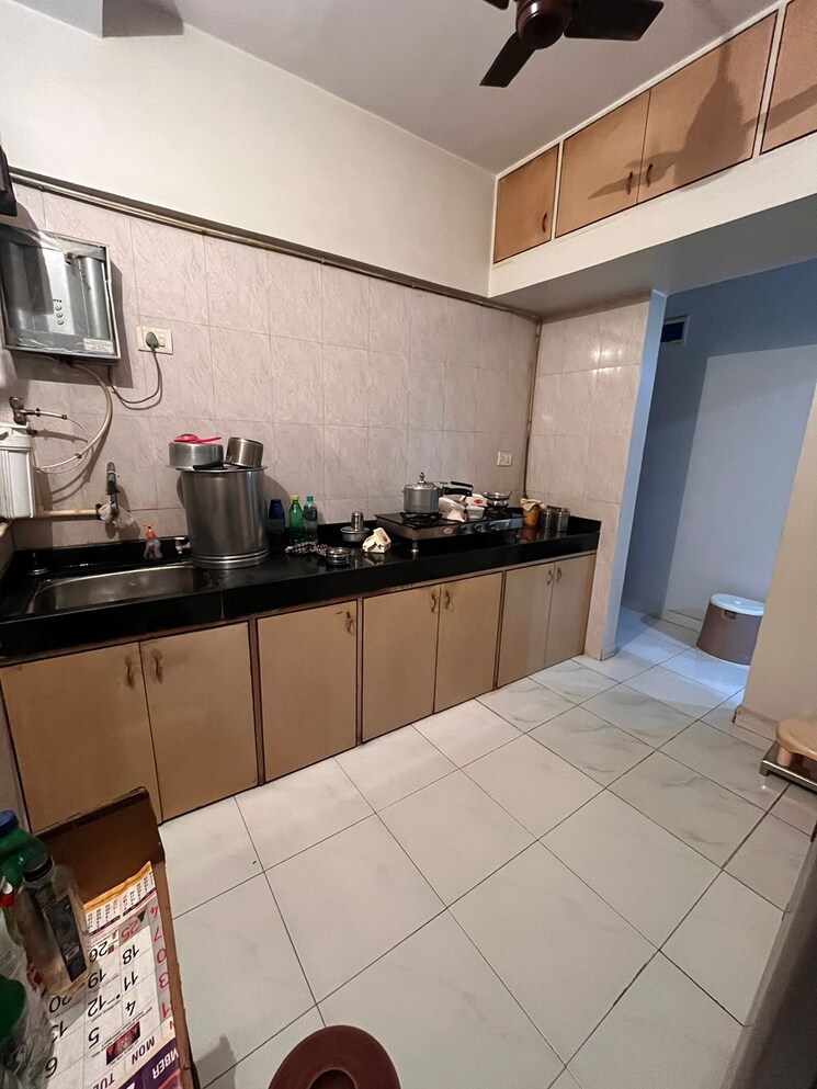 Kitchen, happy-valley 1 Bedroom 530 Sq.Ft. Apartment In Manpada Thane 7446493